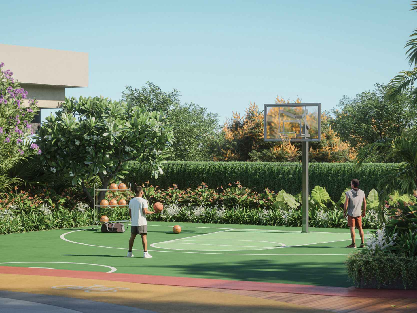 halfbasketcourt